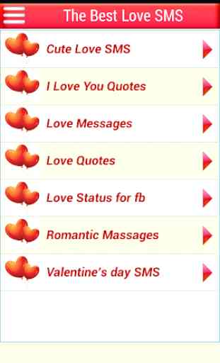 The Best Love SMS 1