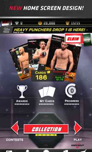 UFC KNOCKOUT MMA Cambia Cromos 4