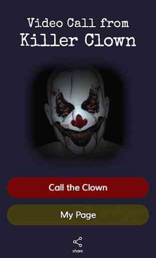 Video Call from Killer Clown - Simulated Calls 1