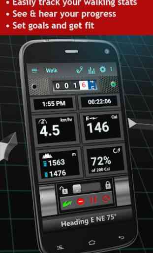 Walking Odometer Pro: GPS Fitness Pedometer 2