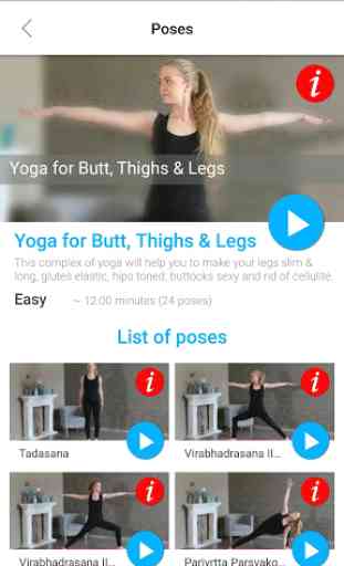 Yoga Poses & Asanas for Butt, Thighs and Legs 3