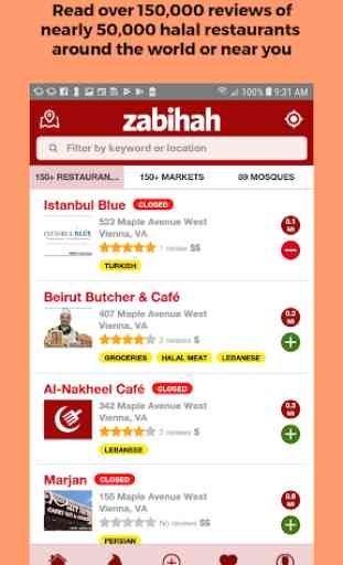 Zabihah: The original Halal restaurant guide 2