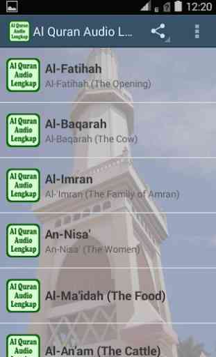 Al Quran Audio MP3 Full Offline 1