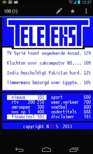 aText-TV - Teletexto 1