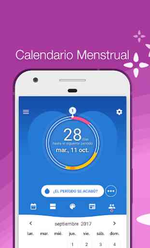 Calendario Menstrual Bloom 1