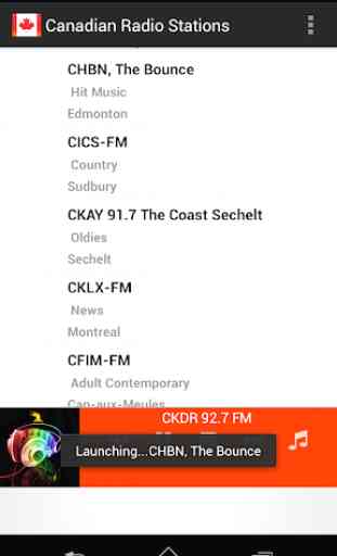 Canadian Radio Stations 3