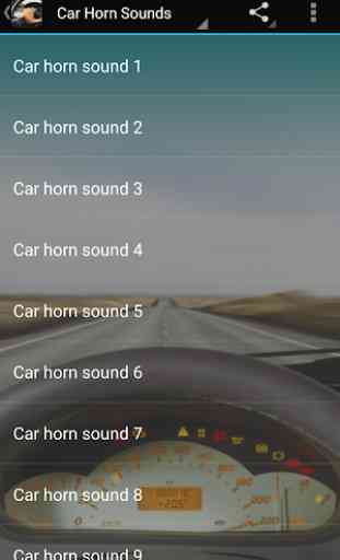Car Horn Sounds 3