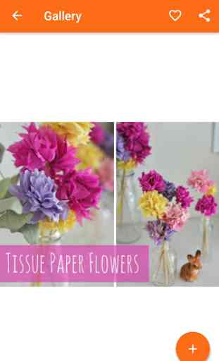 DIY de papel ramos de la flor 4