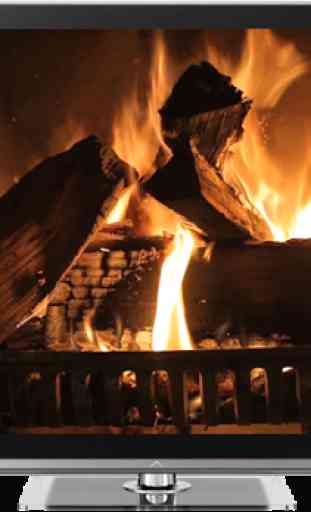 Fireplaces on TV - Chromecast 1