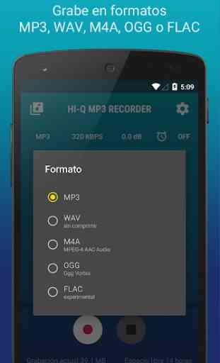 Hi-Q MP3 Grabador de Voz (Gratis) 4