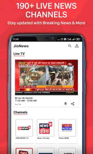 JioNews - Live News, TV, Magazine, Video, e-paper 3