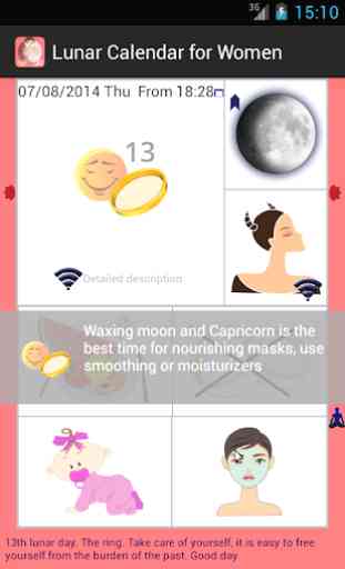 Lunar Calendar for Women 1