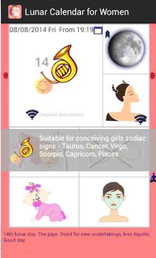 Lunar Calendar for Women 4