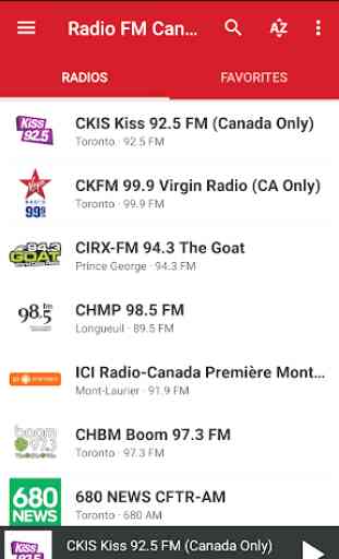 Radio FM Canada 1