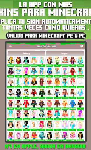 Skins para Minecraft PE & PC 4