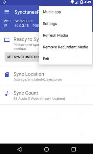 SynctunesX: iTunes to android 3