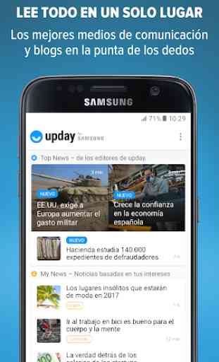 upday news for Samsung 1
