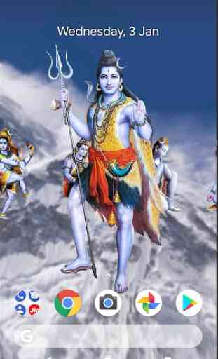 4D Shiva Live Wallpaper 2