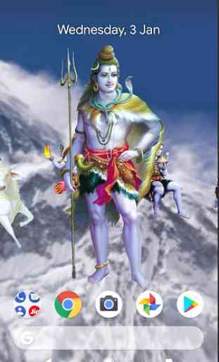4D Shiva Live Wallpaper 3