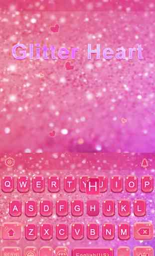 Glitterheart Tema de teclado 1