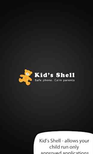 Kid's Shell - niño lanzador - control parental 1