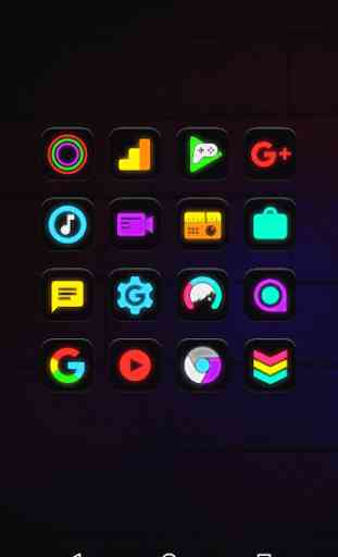 Neon Glow - Icon Pack 3