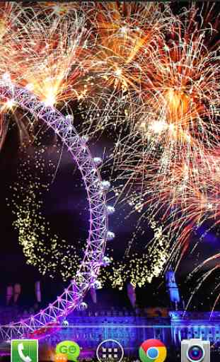 Nuevo Año Fireworks LWP (PRO) 3