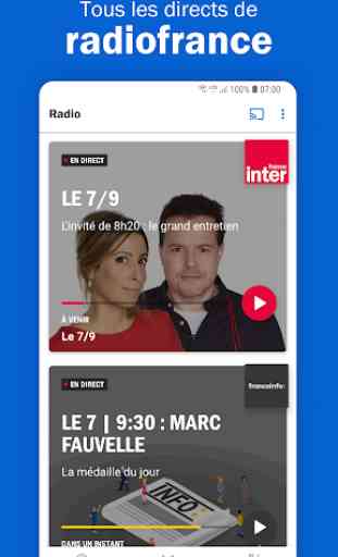 Radio France - podcasts, direct radios 1