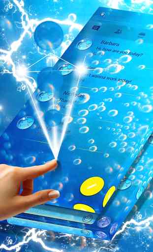 Tema de burbujas de agua 1