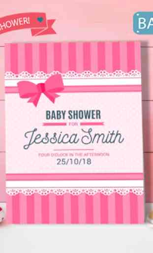 Baby Shower Invitation Maker 2
