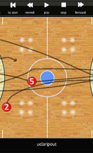 Basketball Play Designer and Coach Tactic Board 4