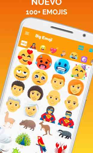 Big Emoji - Emoji Grandes para chat - Unicode 1