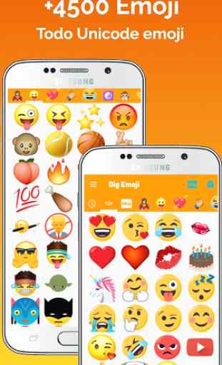 Big Emoji - Emoji Grandes para chat - Unicode 3