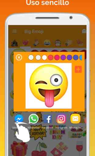 Big Emoji - Emoji Grandes para chat - Unicode 4