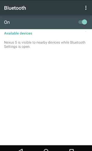 Bluetooth settings shortcut 1