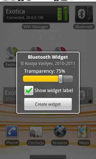 Bluetooth Widget 3