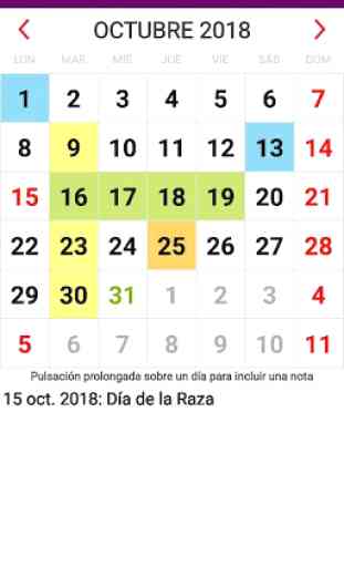 Calendario Laboral Feriados Colombia 2020 1