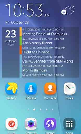 Calendario Widget Android Free 1