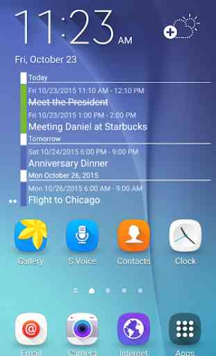 Calendario Widget Android Free 3