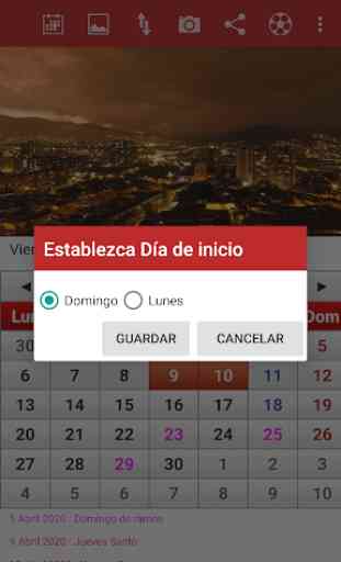 Colombia Calendario 2020 3