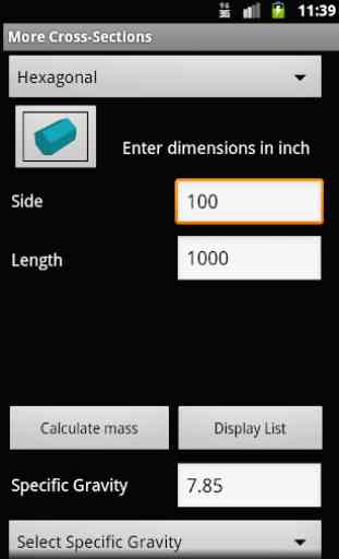 Engineering Weight Calculator 3