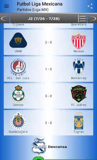 Futbol Liga Mexicana 4