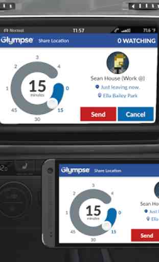 Glympse for Auto - Share GPS 2