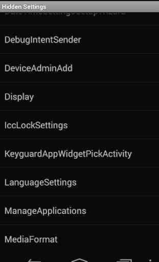 Hidden Android Settings 1