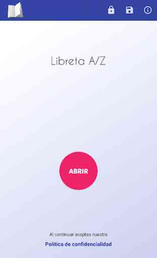 Libreta А/Z 1
