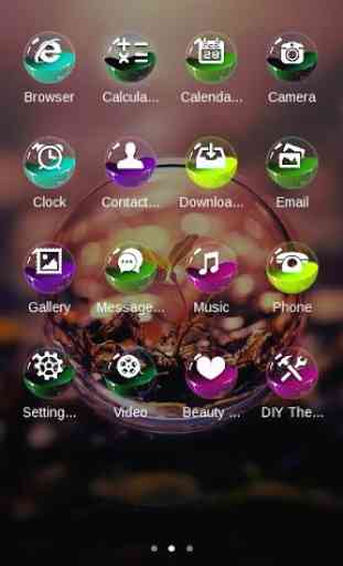 Life in Drops C Launcher Theme 2