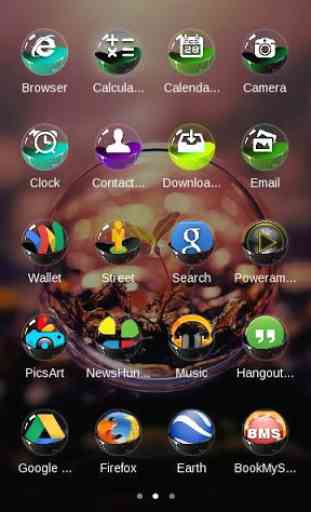 Life in Drops C Launcher Theme 3