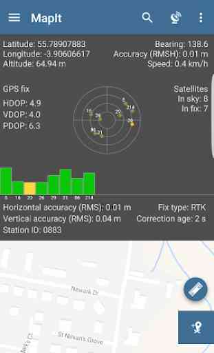 Mapit - Colector de datos GPS, mediciones de campo 2