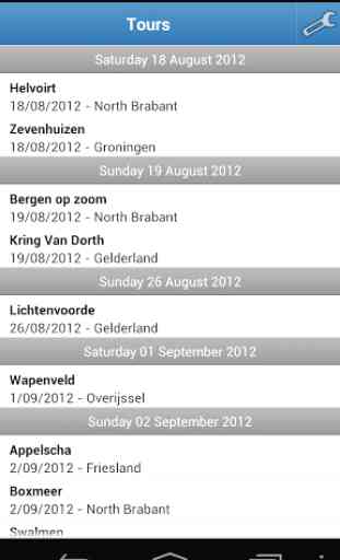 MTB Tours Calendar NL 2