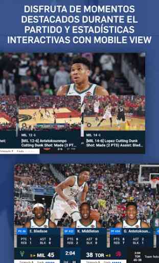 NBA App: básquetbol en vivo 4